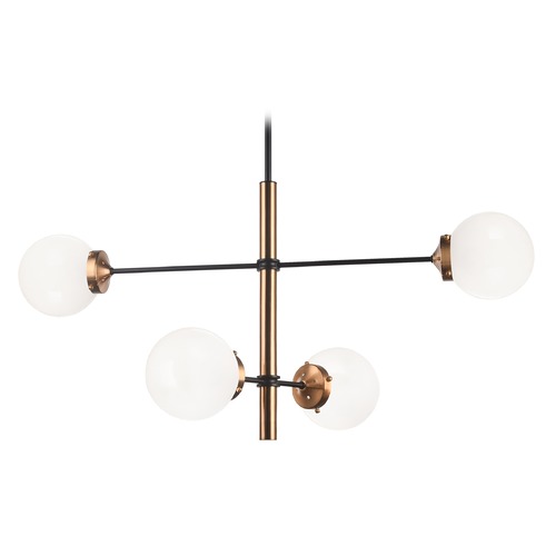 Matteo Lighting Enchant Aged Gold Pendant by Matteo Lighting C78104AGOP