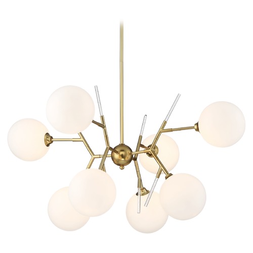 George Kovacs Lighting Polares Honey Gold Chandelier by George Kovacs P1488-248