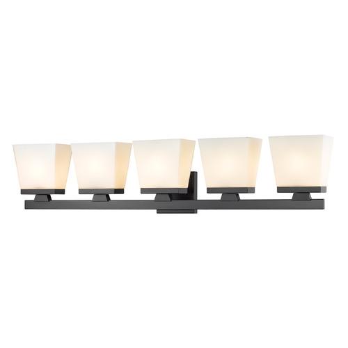 Astor Matte Black Bathroom Light by Z-Lite