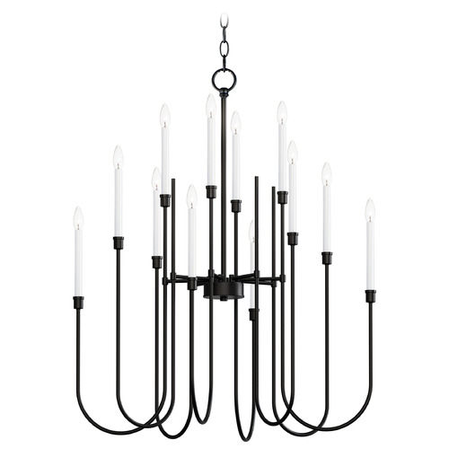 Maxim Lighting Tux Black Chandelier