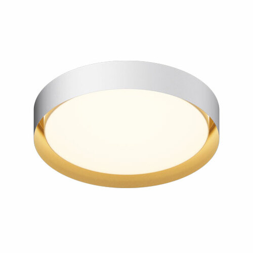 ET2 Lighting Echo 24-Inch 5CCT LED Flush Mount in White & Gold by ET2 Lighting E51014-WTGLD