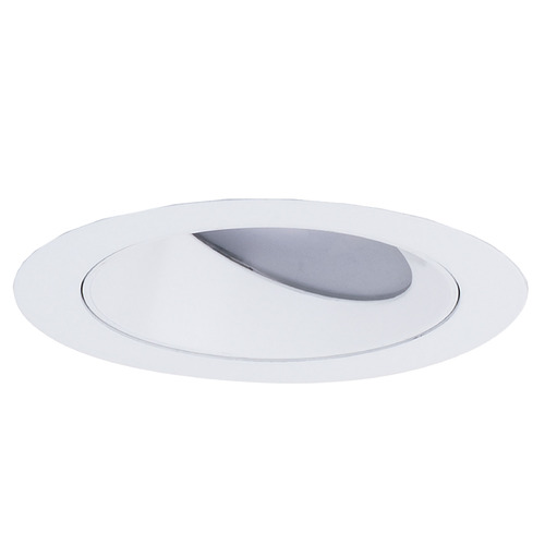 WAC Lighting 2-Inch FQ Shallow White LED Recessed Trim by WAC Lighting R2FRW1T-WD-WT