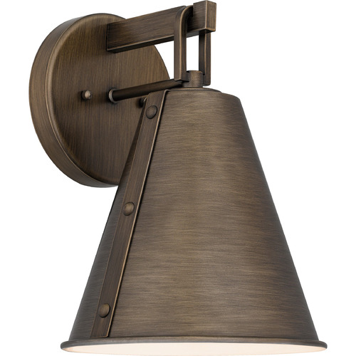 Quoizel Lighting Hyde Burnished Bronze Outdoor Wall Light by Quoizel Lighting HYD8408BBR