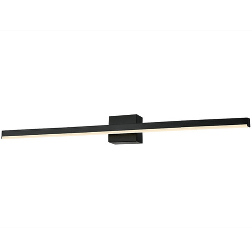 Justice Design Lineari ADA 32 Inch LED Wall Bath Light Black
