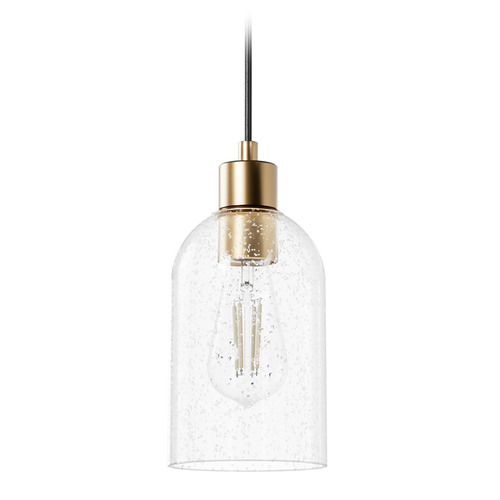 Hunter Fan Company Hunter Fan Company Lochemeade Alturas Gold Mini-Pendant Light with Bowl / Dome Shade 45227