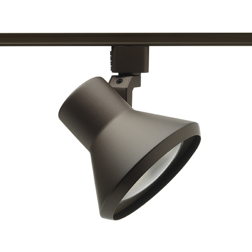 Trac-Lites PAR30 Flared Step Trac Head Bronze by Juno Lighting Group