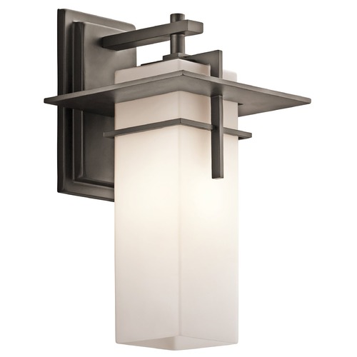 Caterham 14.75-Inch Outdoor Wall Light in Olde Bronze by Kichler Lighting