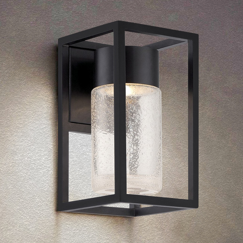 Structure 11-Inch LED Outdoor Wall Light in Black by Modern Forms