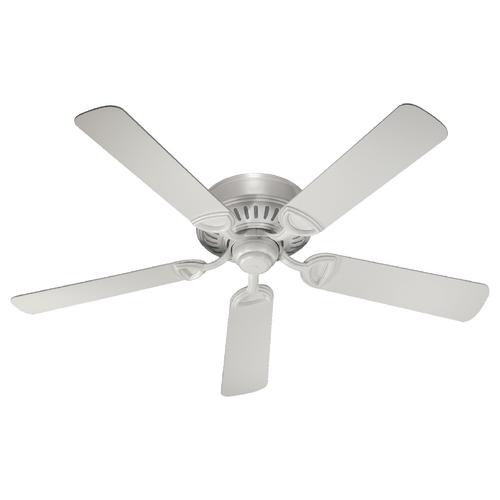 Quorum Lighting Medallion Studio White Ceiling Fan Without Light by Quorum Lighting 51525-8