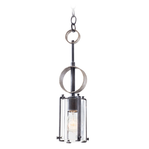 Irvine Vintage Iron Mini Pendant by Kalco Lighting