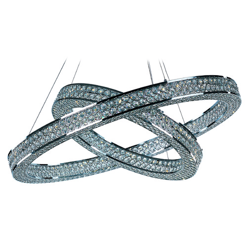 Eternity LED Polished Chrome LED Pendant by Maxim Lighting