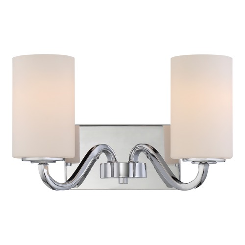 Nuvo Lighting Willow Polished Nickel Bathroom Light by Nuvo Lighting 60/5802