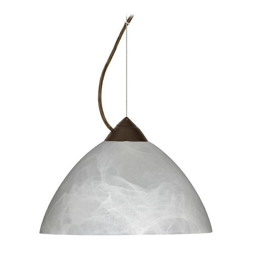 Besa Lighting Tessa Bronze LED Pendant Light