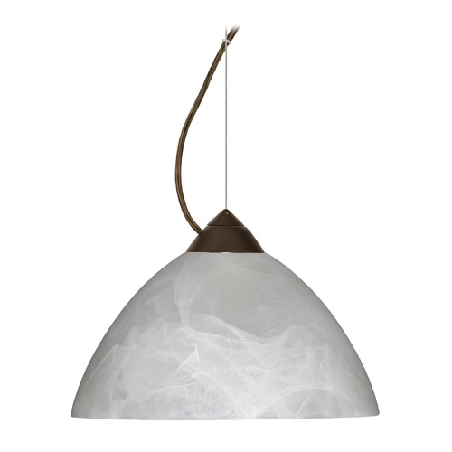 Besa Lighting Besa Lighting Tessa Bronze LED Pendant Light 1KX-420152-LED-BR