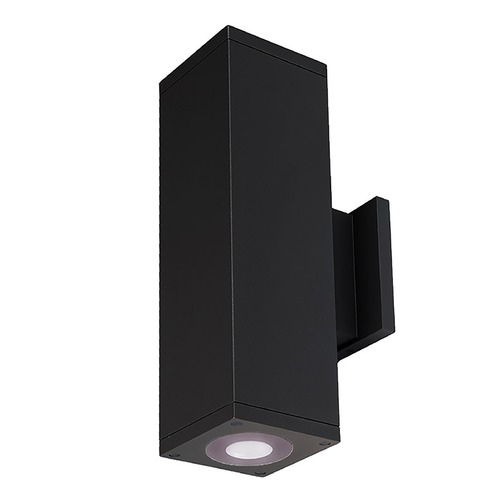 Cube Arch Black LED Outdoor Wall Light by WAC Lighting