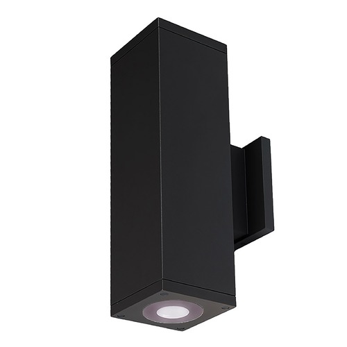 WAC Lighting Cube Arch Black LED Outdoor Wall Light by WAC Lighting DC-WD06-U830B-BK