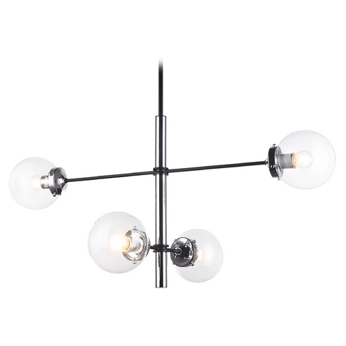 Matteo Lighting Enchant Chrome Pendant by Matteo Lighting C78104CHCL