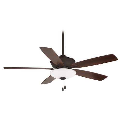 Minute 52-Inch LED Fan in Oil Rubbed Bronze by Minka Aire