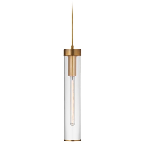 Kelly Wearstler Liaison Pendant in Antique Brass by Visual Comfort Signature