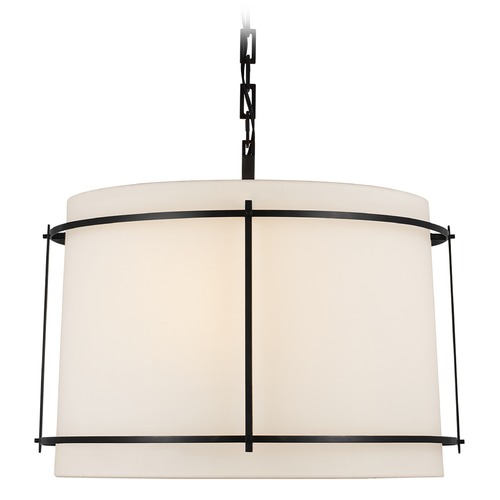 Visual Comfort Signature Collection Carrier & Company Callaway Hanging Shade in Bronze by Visual Comfort Signature S5687BZLFA