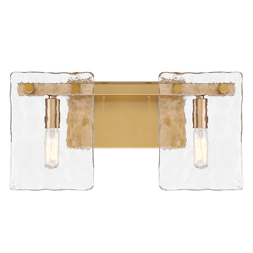 Savoy House Lighting Genry Warm Brass Bathroom Light