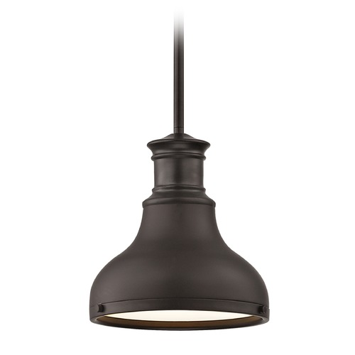 Design Classics Lighting Industrial Bronze Metal Mini-Pendant 8.63-Inch Wide 1761-220 SH1778-220 R1778-220