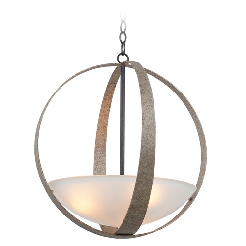 Kalco Lighting Irvine Vintage Iron Pendant by Kalco Lighting 7096VI