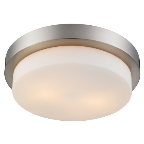 Multi-Family 13-Inch Pewter Flush Mount by Golden Lighting