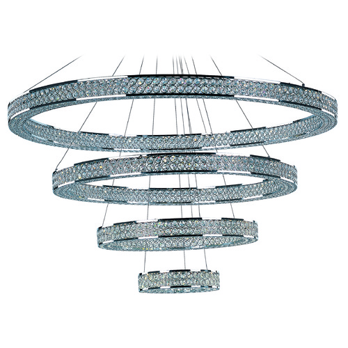 Eternity LED Polished Chrome LED Pendant by Maxim Lighting