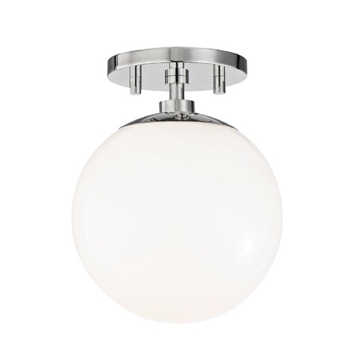 Stella Polished Nickel Semi-Flush Mount by Mitzi by Hudson Valley