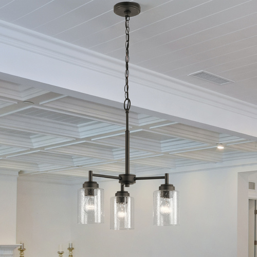 Winslow Convertible 3-Light Chandelier in Olde Bronze by Kichler Lighting