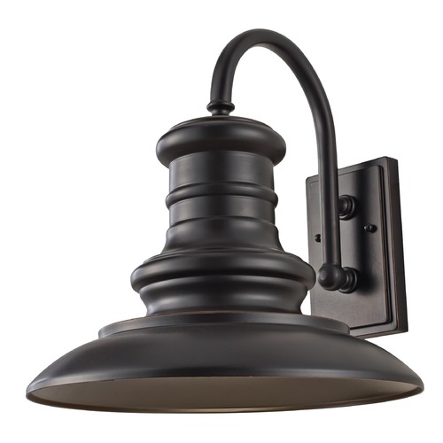 Generation Lighting Redding Station Restoration Bronze LED Barn Light by Generation Lighting OL9004RSZ-L1