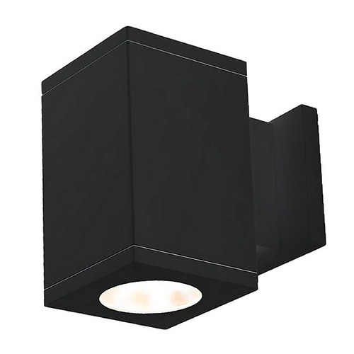 Cube Arch Black LED Outdoor Wall Light by WAC Lighting