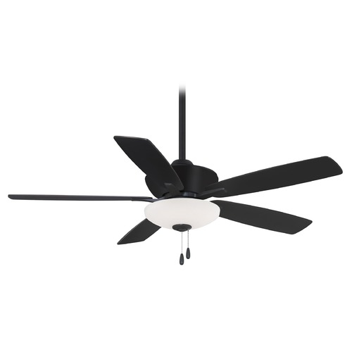 Minute 52-Inch LED Ceiling Fan in Coal by Minka Aire