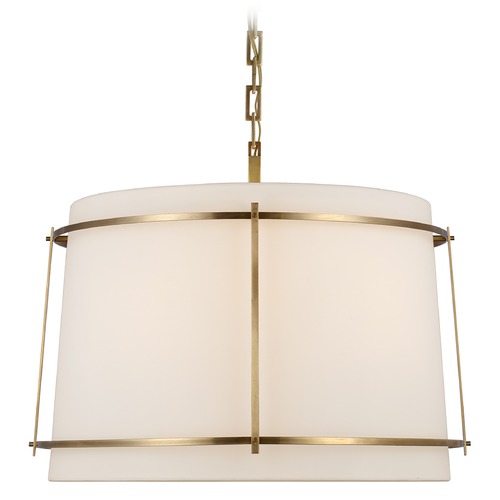 Carrier & Company Callaway Hanging Shade in Brass by Visual Comfort Signature