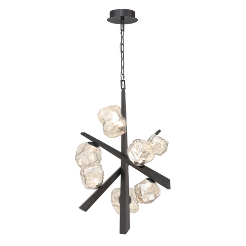 Thorah 7-Light LED Chandelier in Graphite by Eurofase Lighting