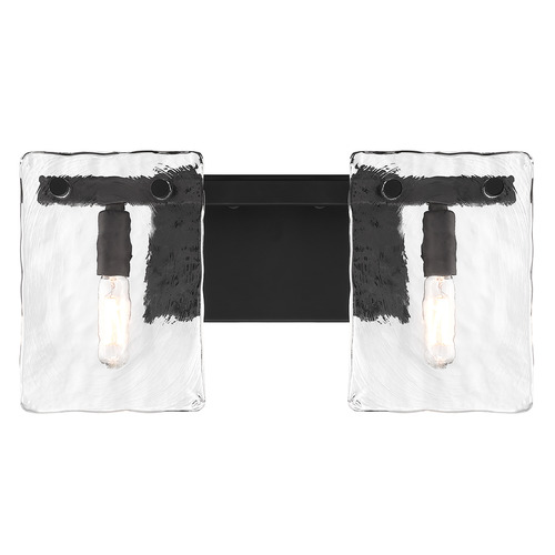 Savoy House Lighting Genry Matte Black Bathroom Light