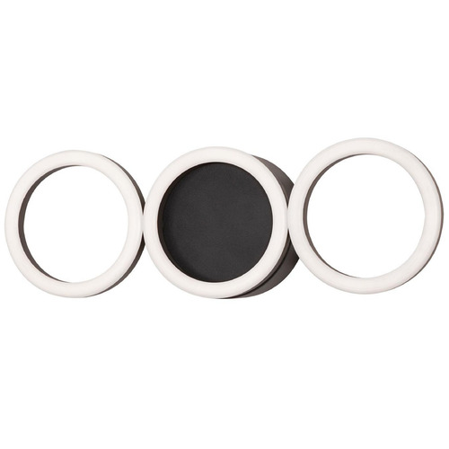 AFX Lighting Afx Lighting Glo Black LED Vertical Bathroom Light GLOS0514L30D1BK