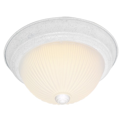 Nuvo Lighting Textured White Flushmount Light