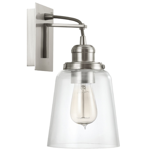 Fallon Wall Sconce in Brushed Nickel by Capital Lighting