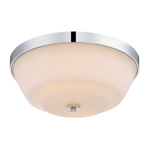 Willow Polished Nickel Flush Mount by Nuvo Lighting