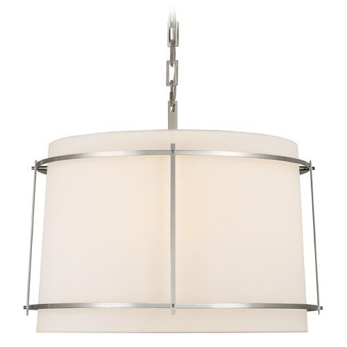 Carrier & Company Callaway Hanging Shade in Nickel by Visual Comfort Signature
