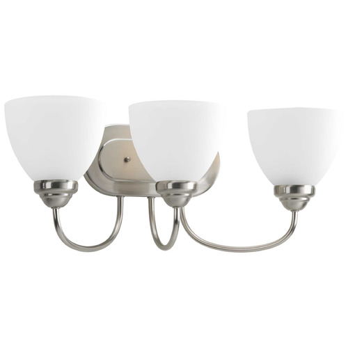 Progress Lighting 1-Light Brushed Nickel Mini Pendant