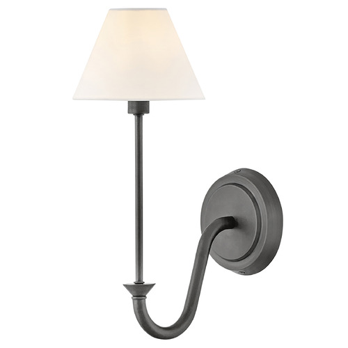 Greta Blackened Brass LED Sconce by Hinkley Lighting