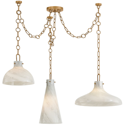 Troy Lighting Joaquin Patina Brass LED Pendant Light