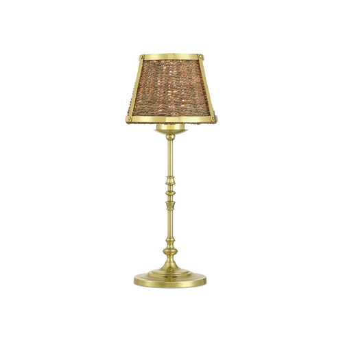 Deauville Cordless Rechargeable Table Lamp in Polished Brass by Currey