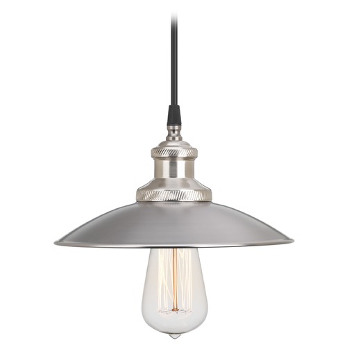 Progress Lighting Archives Mini Pendant in Antique Nickel by Progress Lighting P5161-81