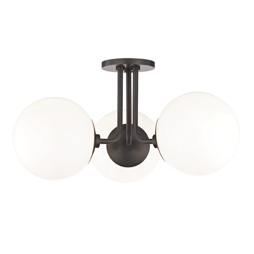 Mitzi by Hudson Valley Stella Old Bronze Semi-Flush Mount by Mitzi by Hudson Valley H105603-OB