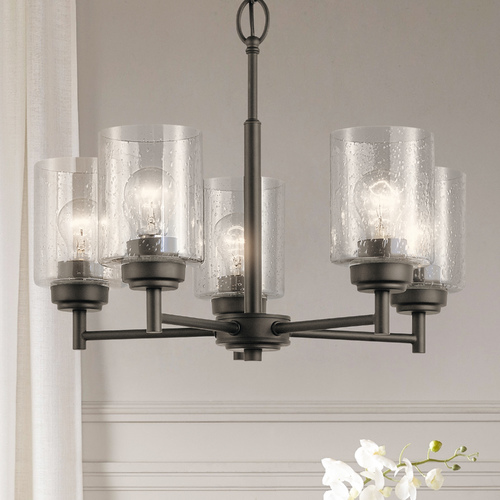 Kichler Lighting Winslow 5-Light Chandelier in Olde Bronze by Kichler Lighting 44030OZ