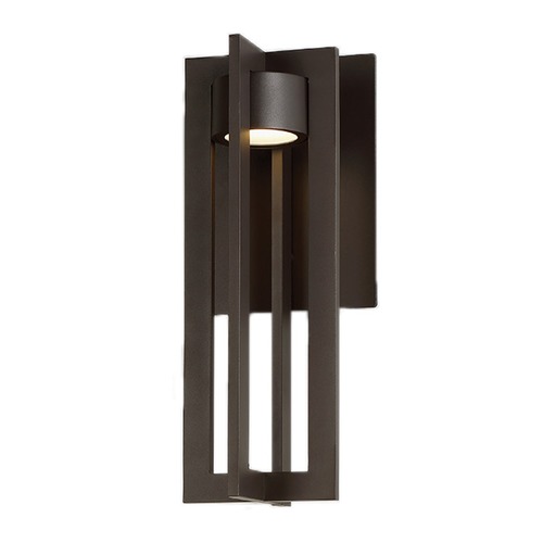 WAC Lighting Chamber LED Outdoor Wall Light by WAC Lighting WS-W48616-BZ